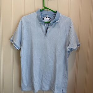 Cactus Sky Blue Men's Polo Shirt